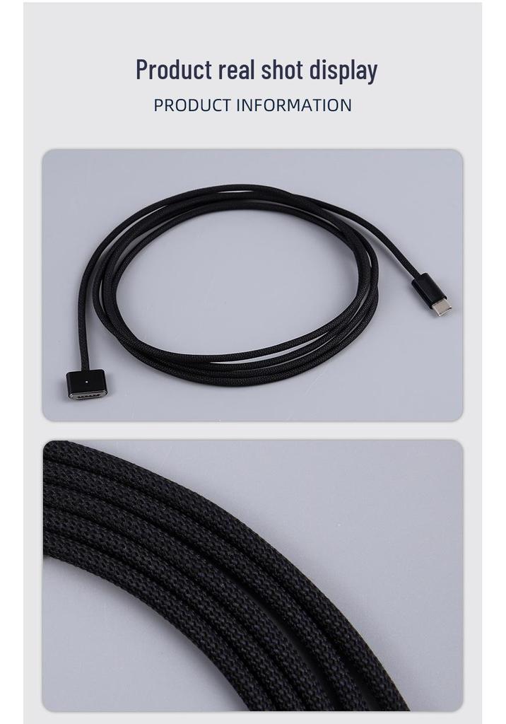 140W Type-C To MagSafe 3 Fast Charging Cable for MacBook