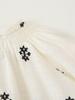 Spring/Summer 2025 Women's Casual Embroidered Long Sleeve Tie-Up Shirt 4387051