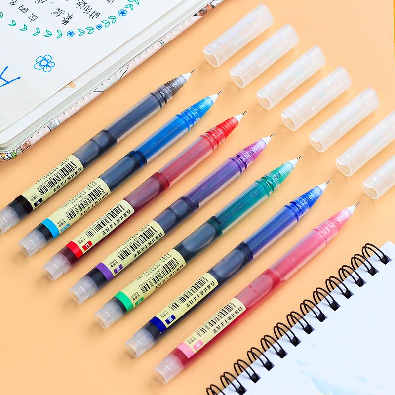 Morandi Quick-Dry Neutral Marker Pen for Note-Taking