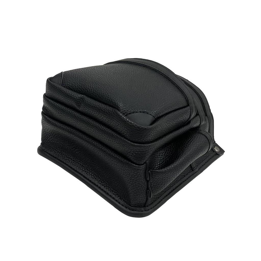 SK11 Black Tool with Side Pouch, 3-Tier, Pockets, Double-Reinforced Bottom, SSL-NB-16