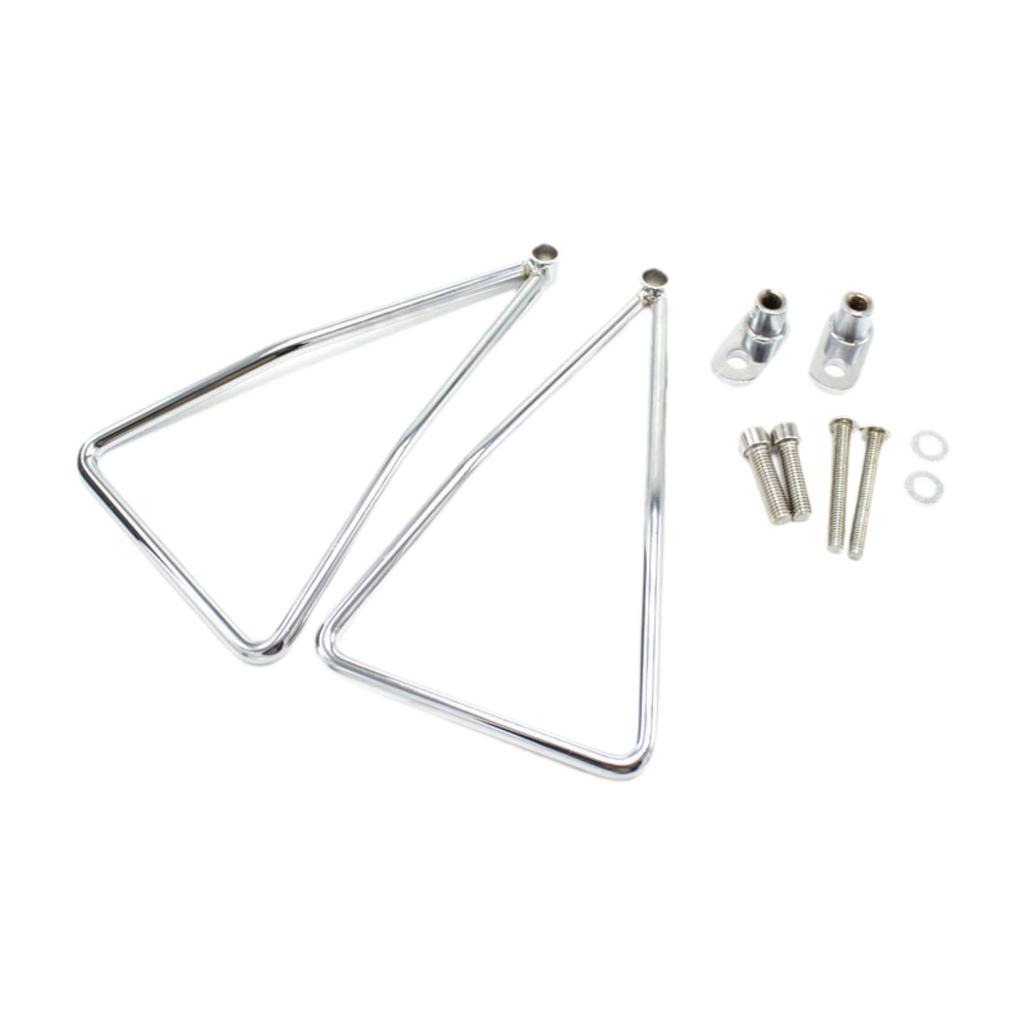 Saddlebag Support Bracket Motorcycle Modification Metal Protection Bracket Easy To Install Swing Arm Pocket Side Pocket Holder