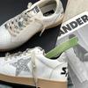 New casual star shoes diamond polished and old flat-bottomed college style women's little white shoes