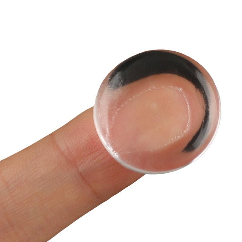 Reusable Transparent Silicone Anti-Collision Strip & Non-Slip Pad for Cabinets, Drawers, Glass, and Walls