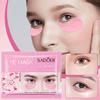 Cherry Blossom Extract Eye Mask Anti-Wrinkle Eye Patches Fade Fine Line Remove Dark Circle Bag Anti-Puffiness Moisturizing Brighten Skin Care