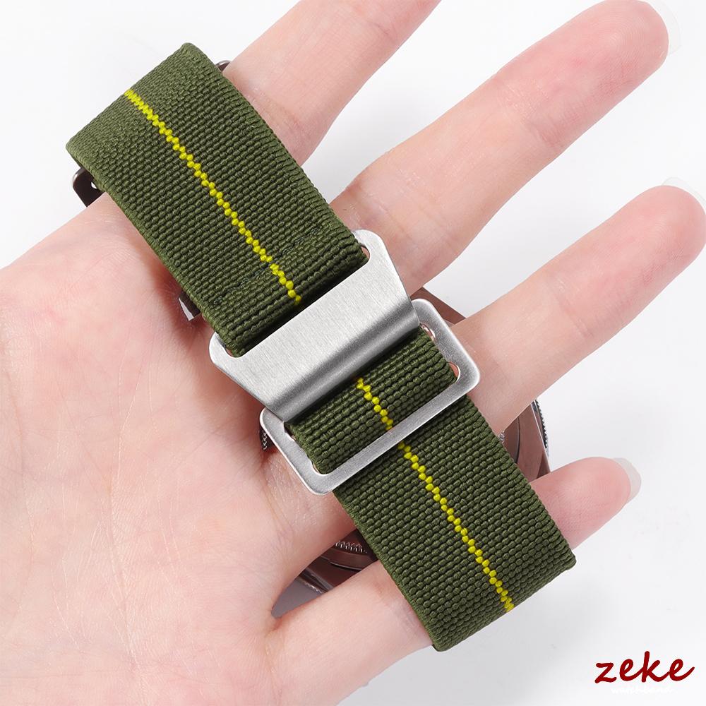 18/20/22mm Nylon Watchbands Parachute Elastic Breathable Skin Friendly Straps for Rolex Water Ghost for Omega for Tudor Bracelet