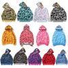 Women Men Bape Zip Up Jacket Shark Printing Hoodie Streetwear Fashion