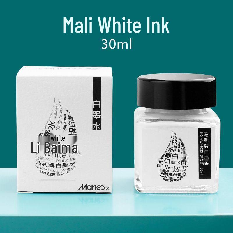 

Mali Fast-Drying White Highlight Ink for Watercolor Painting