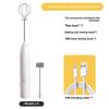 Compact Electric Milk & Egg Frother - Handheld Whisk & Beater for Creamy Coffee and Smooth Mixtures