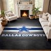 Dallas Cowboys Carpet Door Mat for Living Room or Bedroom Protective Mat Under Chair Office Decoration Christmas Gift Birthday Present