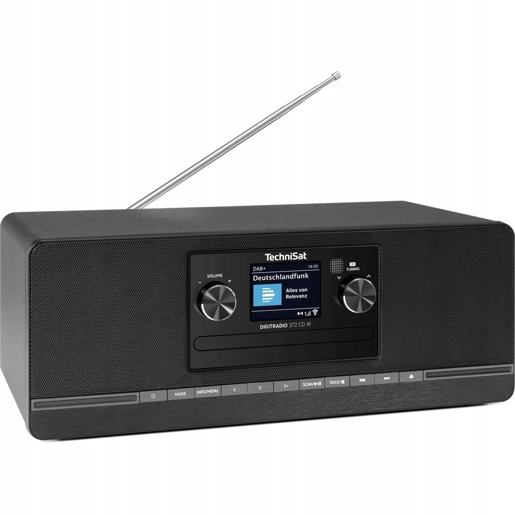 Radio Technisat Internet Cd Dab+ Fm Btusb 2×5 W Digitradio 372 Czarne