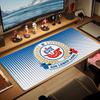 F.C. Hansa Rostock Large Size Mouse Pad Large Gaming Table Cushion Non-slip Laptop Tablet Big Mousepad XXL Mat Mini PC Playmat With Lock Edge