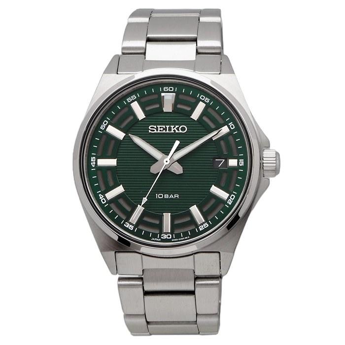 Seiko Quartz SUR503 Watch (Green)
