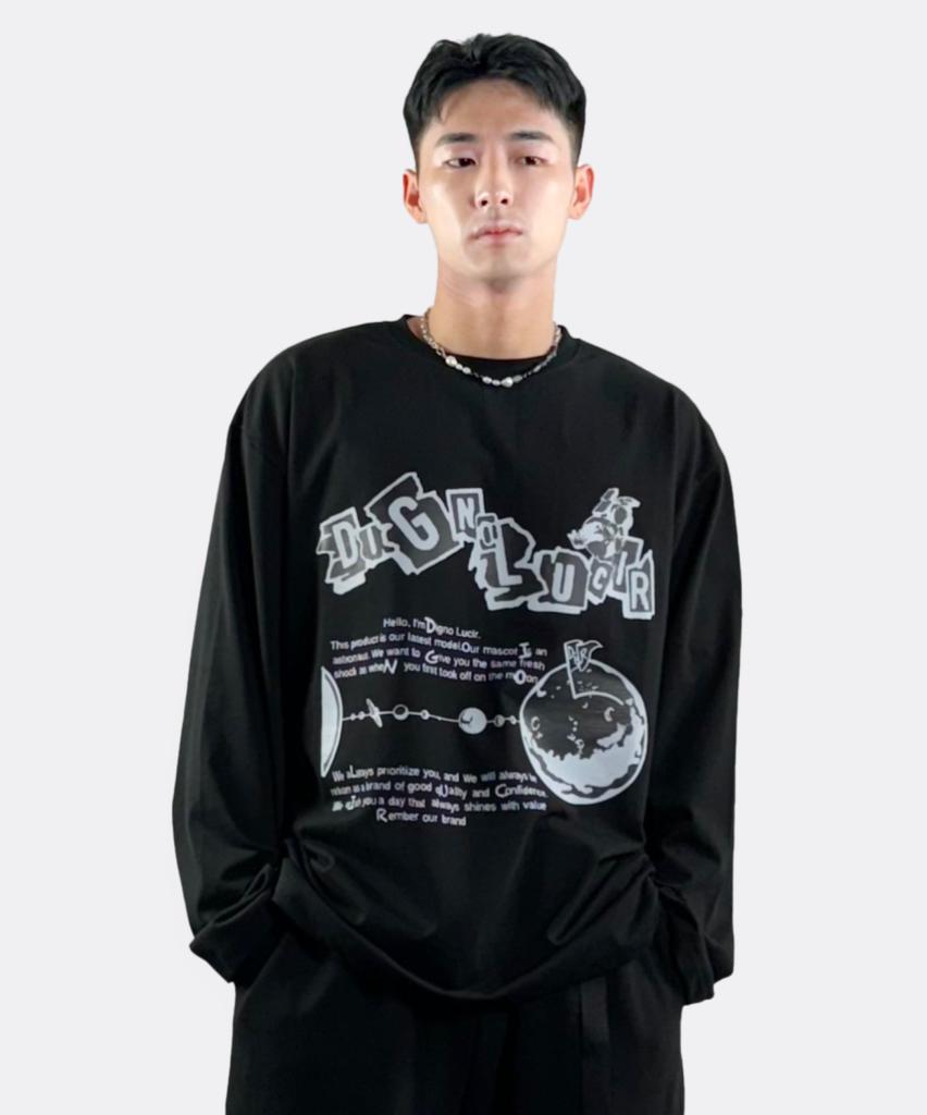 Digeunolusileu Planet Long Sleeve (Black)