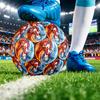 Pallone da Calcio Stampato Portogallo Taglia 5 Resistente all'Usura Standard Pallone da Allenamento per Adulti Regalo per tifosi per Partite Indoor Outdoor Sport