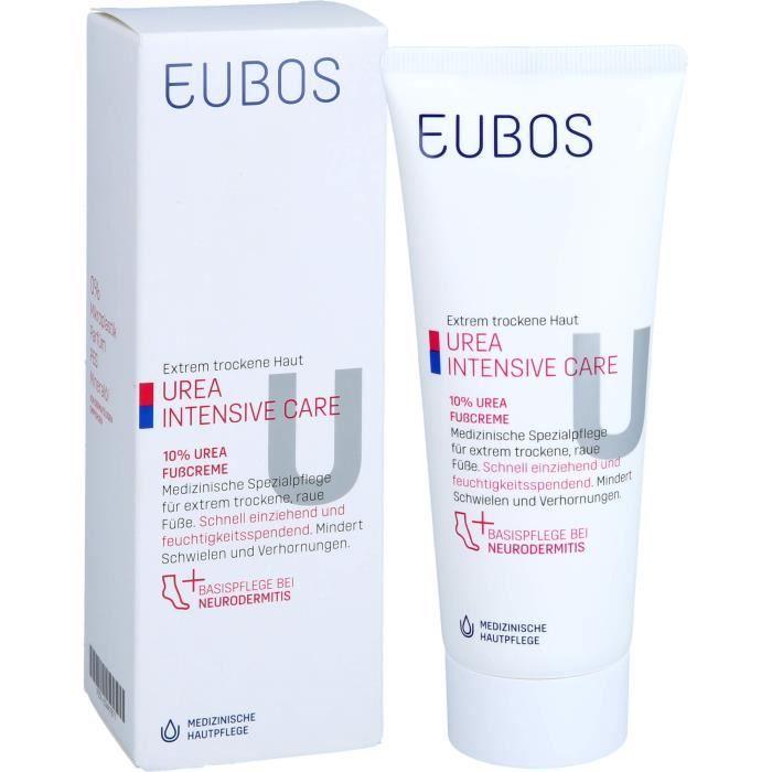 Fußcreme - EUBOS - Harnstoff 10% - 100 ml - Fußpflege - Trockene Haut