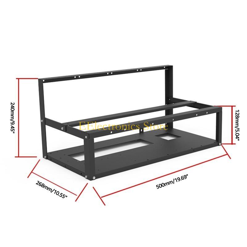 B03C Desktop PC Graphics Card Support Rack Computer Motherboard Open Mining Rig Frame