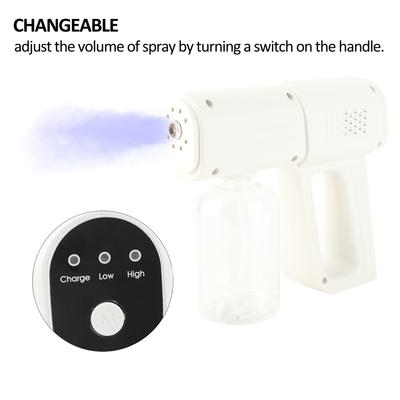 Hair Sprayer Machine Hair Nanometer Sprayer Machine Wireless Rechargeable Blue Light Sprayer Steam Hairdressing