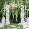 Artificial Rose Lintel Lifelike Elegant Handcrafted Artificial Flower Decorative Swag for Housewarmings Weddings