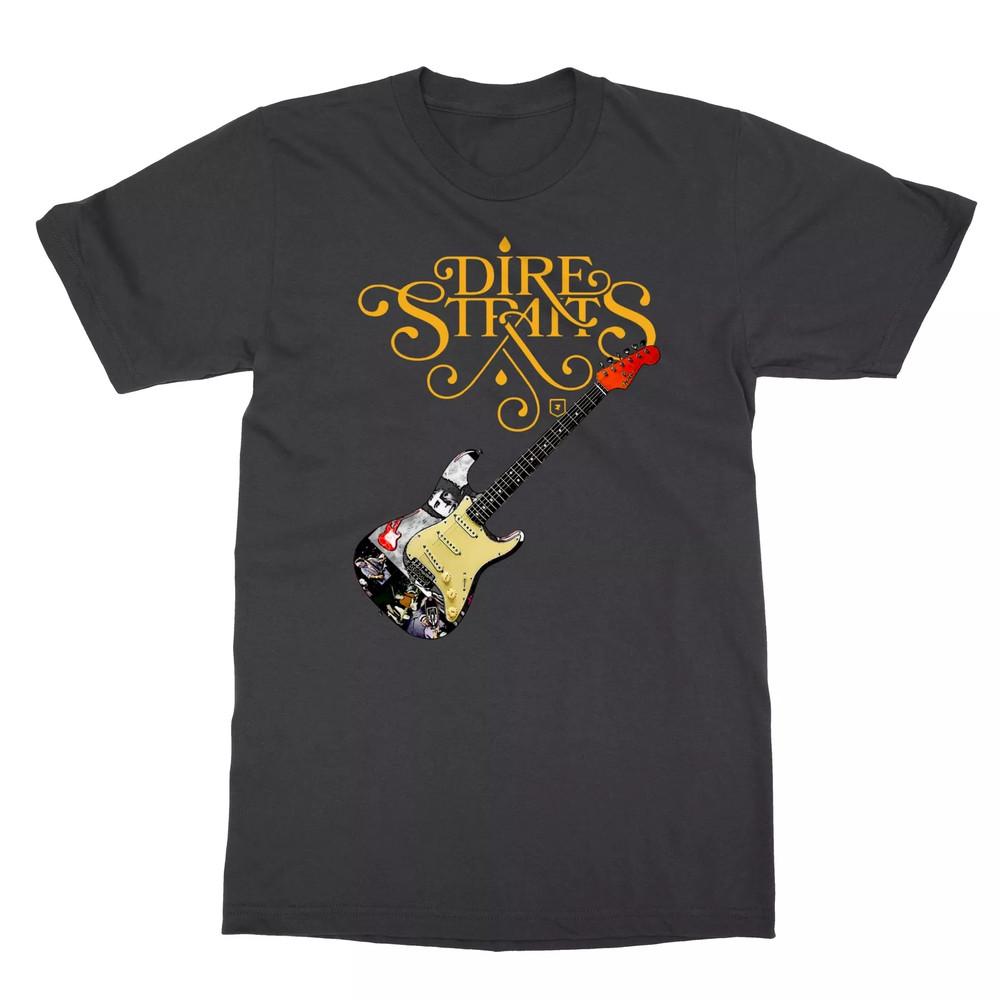 Dire Straits Anniversary Guitar Men s T-Shirt Unisex T-Shirt XXXL