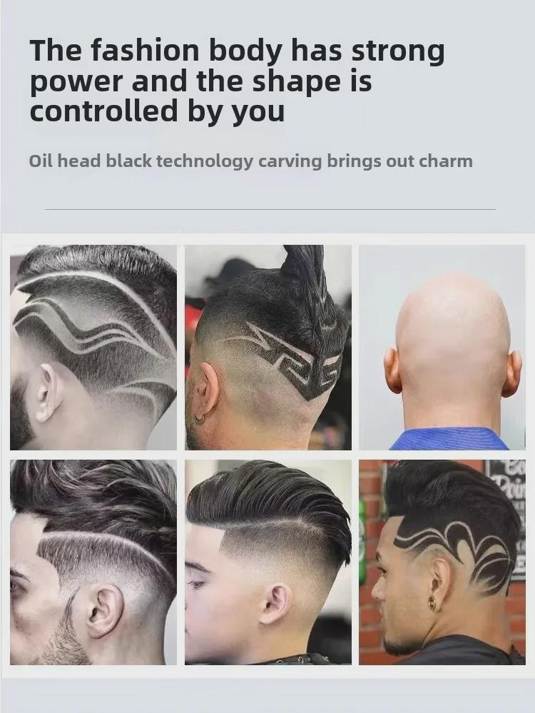 Buddha Kopf T9 Retro Elektrischer Haarschneider mit Schnitzmesser