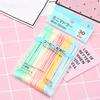 30Pcs Candy Color Plastic Spoon Long Handle Coffee Tea Ice Cream Milk Sauce Stirring Spoon Tableware Kitchen Accessories