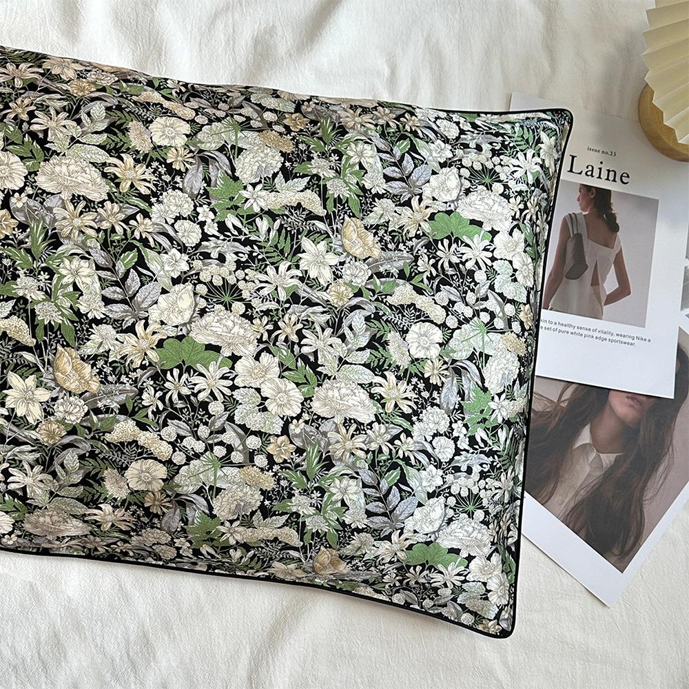 

Наволочка из 25 момме чистого натурального шелка, дизайн конверта, наволочка с принтом, уход за кожей, гладкая, односторонняя наволочка из шелка тутового дерева 48x74cm