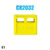 AAA/AA/9V/CR2032/CR2025 Batterie-Aufbewahrungsbox Stapelbarer Batterie-Organizer Dekorativer Batteriehalter, Aufbewahrungsbox für Zuhause, Büro