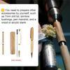 A25F-20Pcs 7Mm Slim Pen Pen Transfer Brass Pen Replacement Accessories For DIY Pen Making Office Supplies Friends Gifts