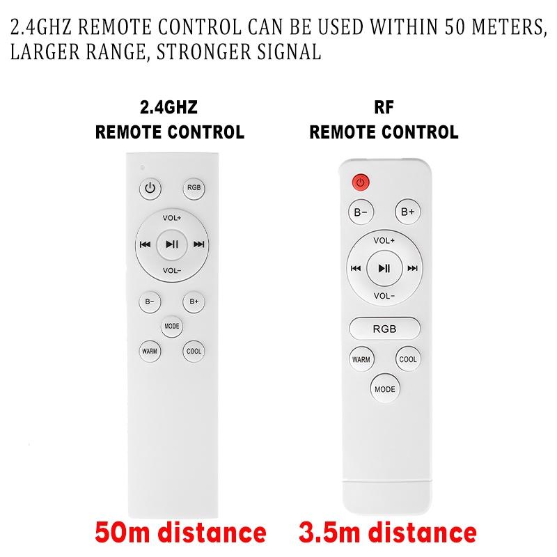 300W 12.99inch LED Bluetooth Music Speaker Lamp Remote+APP Control RGB Ceiling Lights Dimmable Modern Smart Home Party LED Ceiling Lights