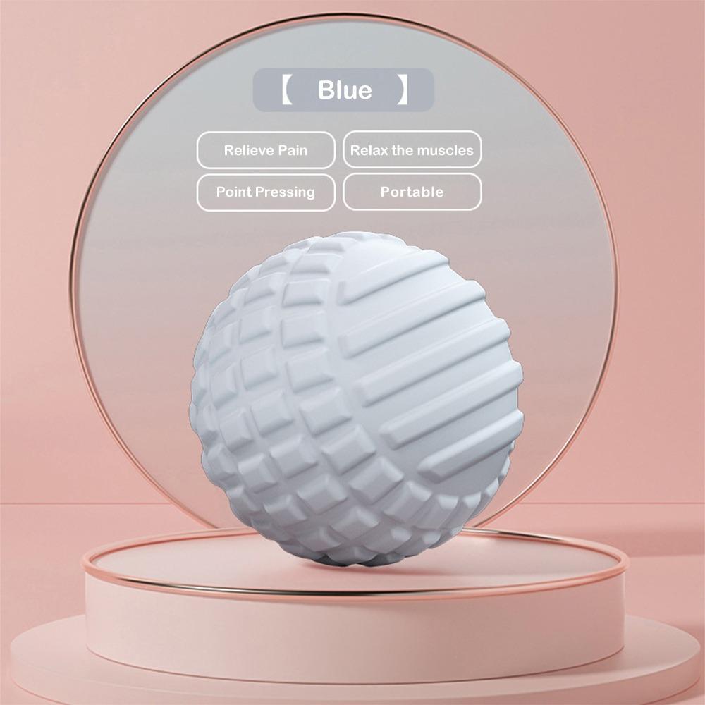 

Relieve Stress Fascia Ball Relax Shoulders Neck Foot Massage Ball for Feet Back Shoulder синий