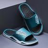 Fashion Summer Men Slippers Fashion Trendy Flip Flops Bathroom Slippers Outdoor Non-Slip Sporty Style Open Toe Beach Slippers
