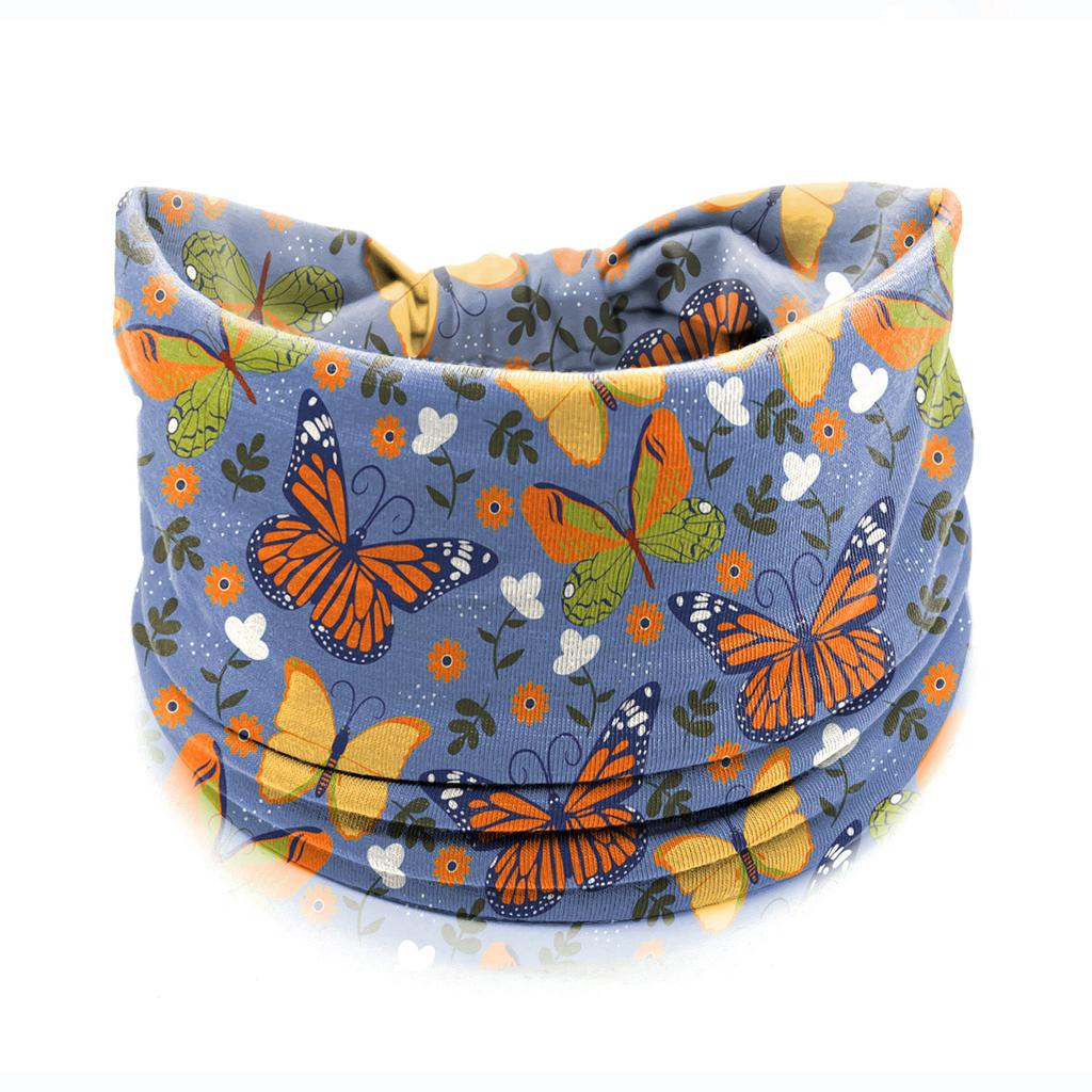European American Women's Hair Band African Print Pattern Wide Edge Elastic Knot Sports Yoga Headband Women's Headwear Hair
