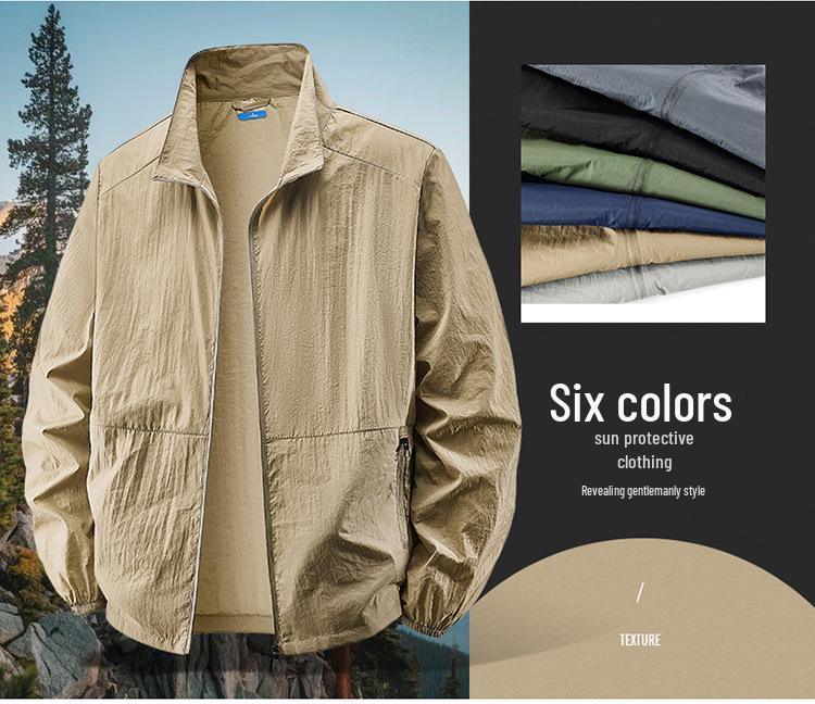 2025 Herren Koreanischer Stil Lässige Outdoor-Sportjacke – Trendige, Atmungsaktive, Locker geschnittene Oberbekleidung