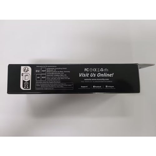 Musiclily Pro L3R3 Locking Tuners for Electric and Acoustic Guitars, with Chrome Large Hex Buttons