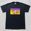 Bad Bunny X100Pre Tour 2019 T-Shirt Black Short Sleeve Concert Merch Size M