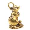 2020  Year Gift Lucky Mouse Rat Year Desk Decor Copper Wealth Rats Figurines