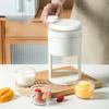 Manual Ice Crusher Wireless Portable Pointed Blades Shaved Ice Maker Machine for Family Gatherings Parties