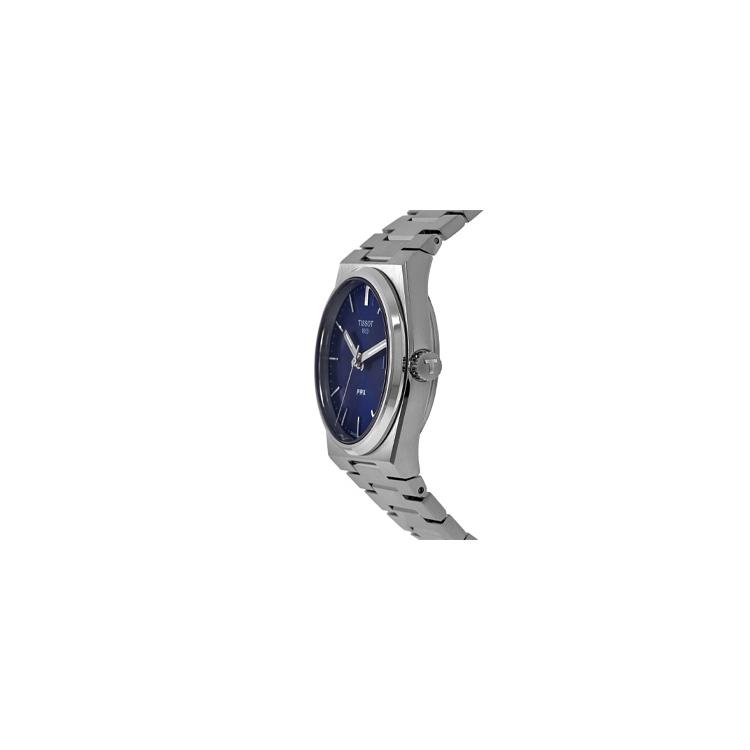 TISSOT PRX Quartz Movement Women's Watch 34.6mm*35mm Blue Dial Stainless Steel Watchband T137.210.11.041.00