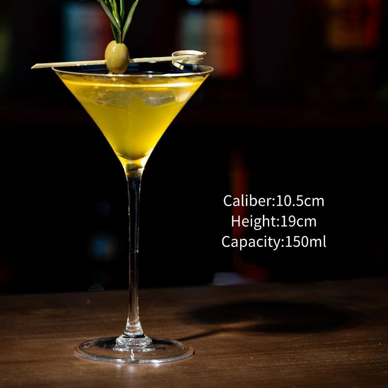Bar Margarita Glasses,Simple Martini Glass Cup,Classic Cocktail Glass Cups,Stemmed Glasses Cup,Party Kitchen Homebar Tools