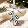 Crisp Sound Xmas Tree Pendant Creative Door Hanging Bell Gifts Retro Windbell  Entrance Porch