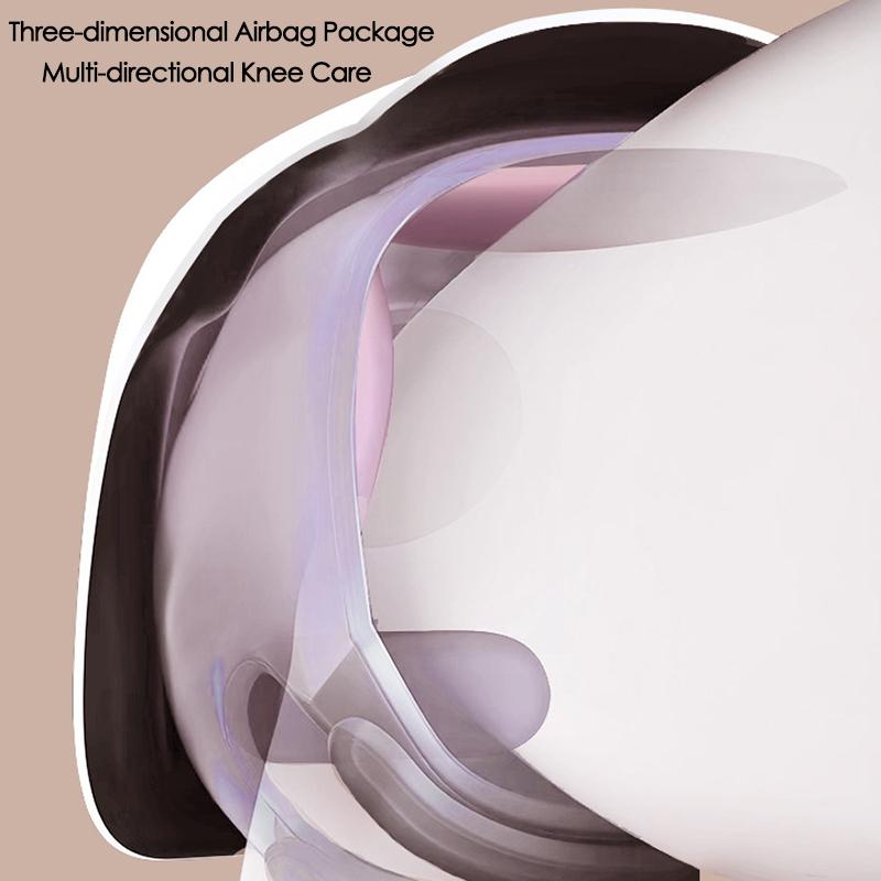 Smart Knee Massager Red Light Massage and Therapy Vibration Physiotherapy Machine Hot Compress Temperature Knee Joint Massager