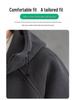 Men's Thick Fleece Hooded Jacket 2025 - Korean Style Winter Casual Fashion Hoodie