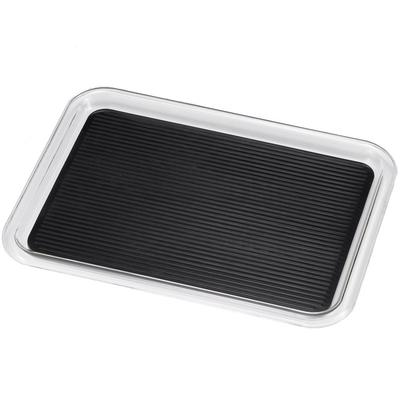 Akebono Sangyo Square Made In Commercial Hard To Fall Mat Can Be Removed for Clear Magic Tray, Black, Mini, Japan, Product, Non-Slip, Over, Washing,