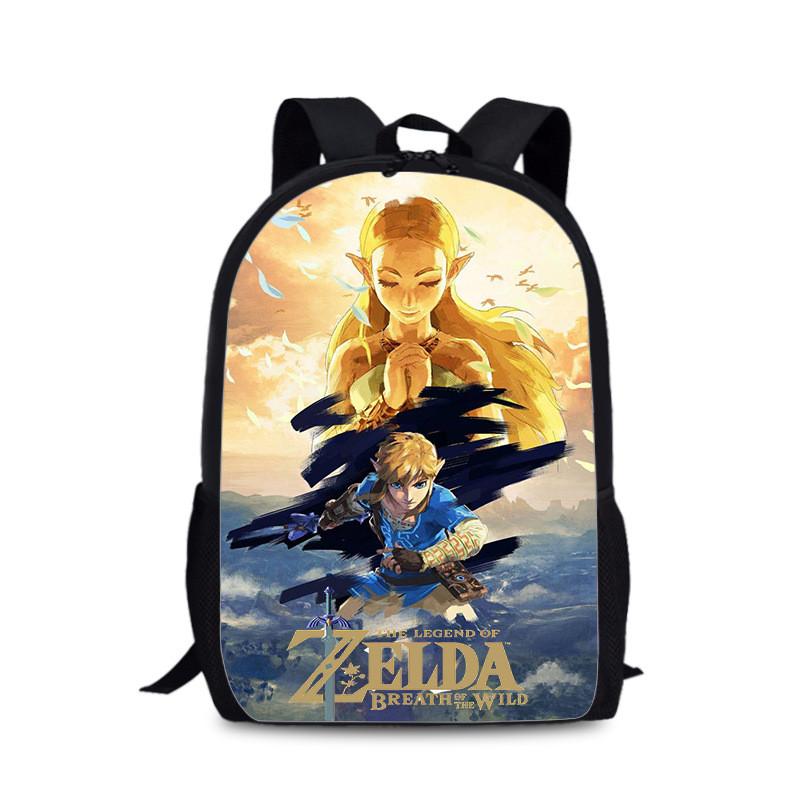 

The Legend Of Zelda Backpack With Large Capacity For School And Travel Fans Style G1