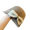 Women's Autumn and Winter Fashionable Warm Bowknot Fisherman Hat, Internet Celebrity Bucket Hat, Korean Style Versatile Knitted Hat