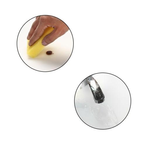 Eshinny Large Silicone Rubber Mat, 60x40cm, Insulation and Protection, Heat Resistant -40C-230C (1 Clear Sheet)