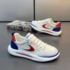 2024 Summer New Breathable Ice Silk Sneakers Men's Shoe Trend Platform Comfort Dad Shoes Soft Sole Casual Sports Running Shoes