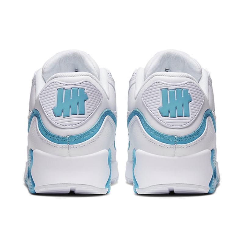 Nike Air Max 90 Undefeated Weiß Blue Fury Sneaker Freizeitschuhe CJ7197-102
