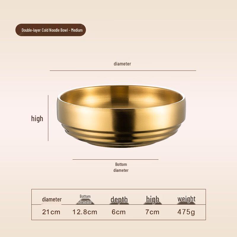 

ZISIZ Золотая расписная миска для лапши в японском стиле