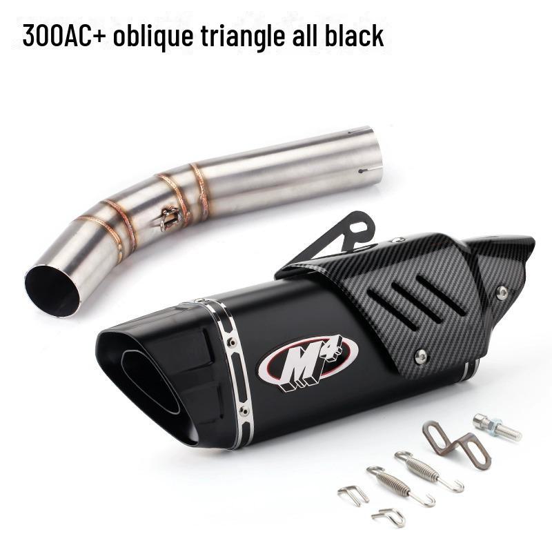 Stainless Steel Modified Exhaust for 300AC/300R/300RR/500 Motorcycles